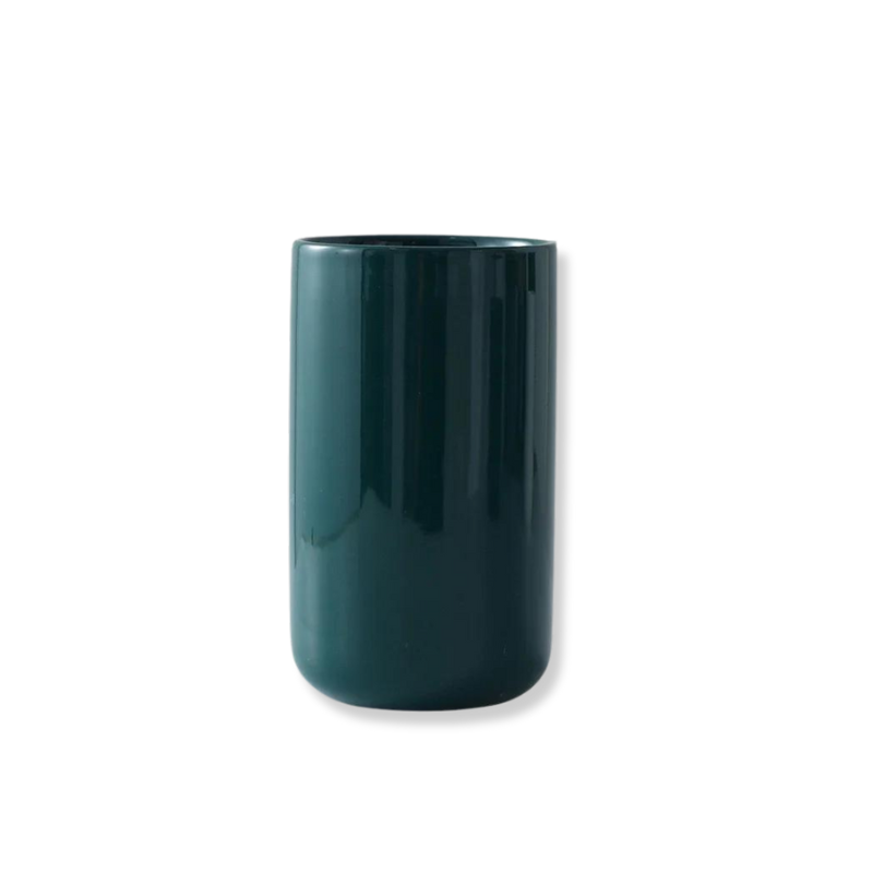UTENSIL CROCK, CERAMIC