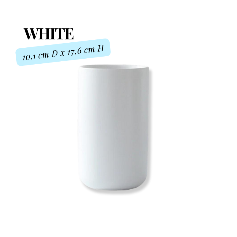 UTENSIL CROCK, CERAMIC