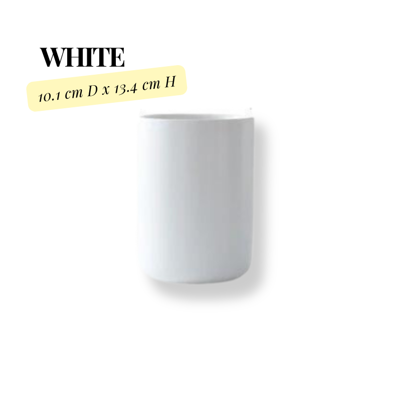 UTENSIL CROCK, CERAMIC