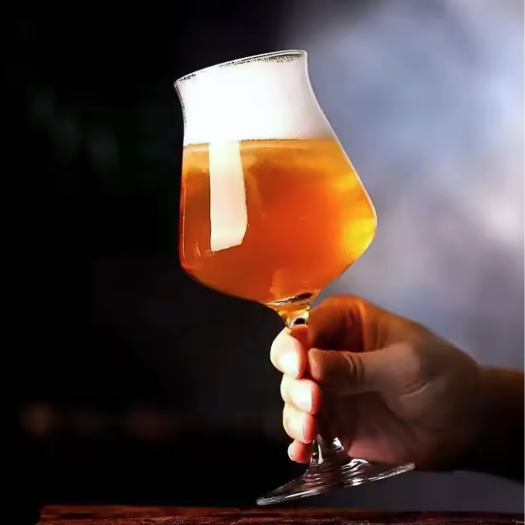 15.2 oz (450 ml) Tulip-Shaped Craft Beverage Glass | European Style Goblet