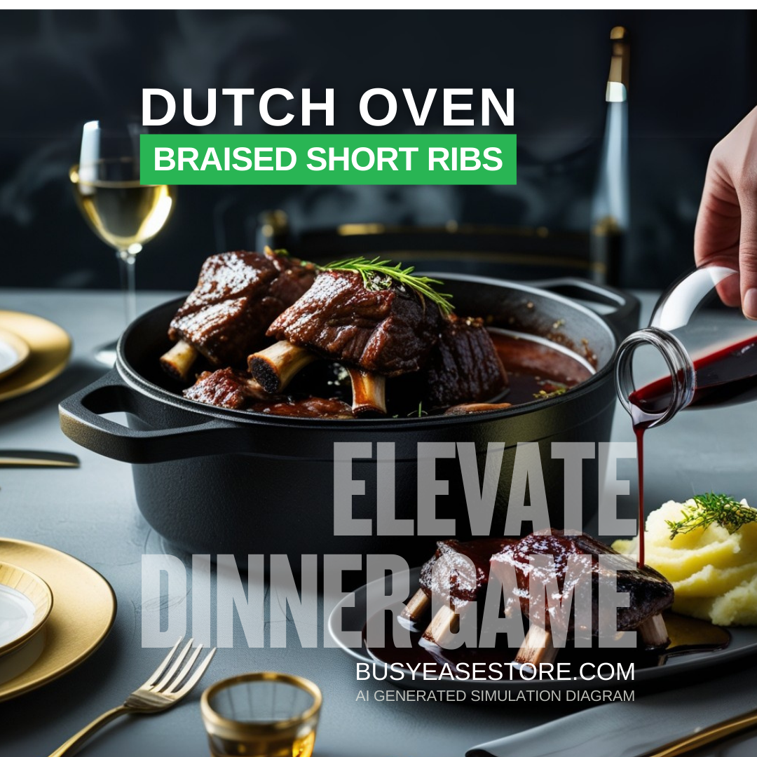 7.5L Dutch Oven with Lid | Cast Iron