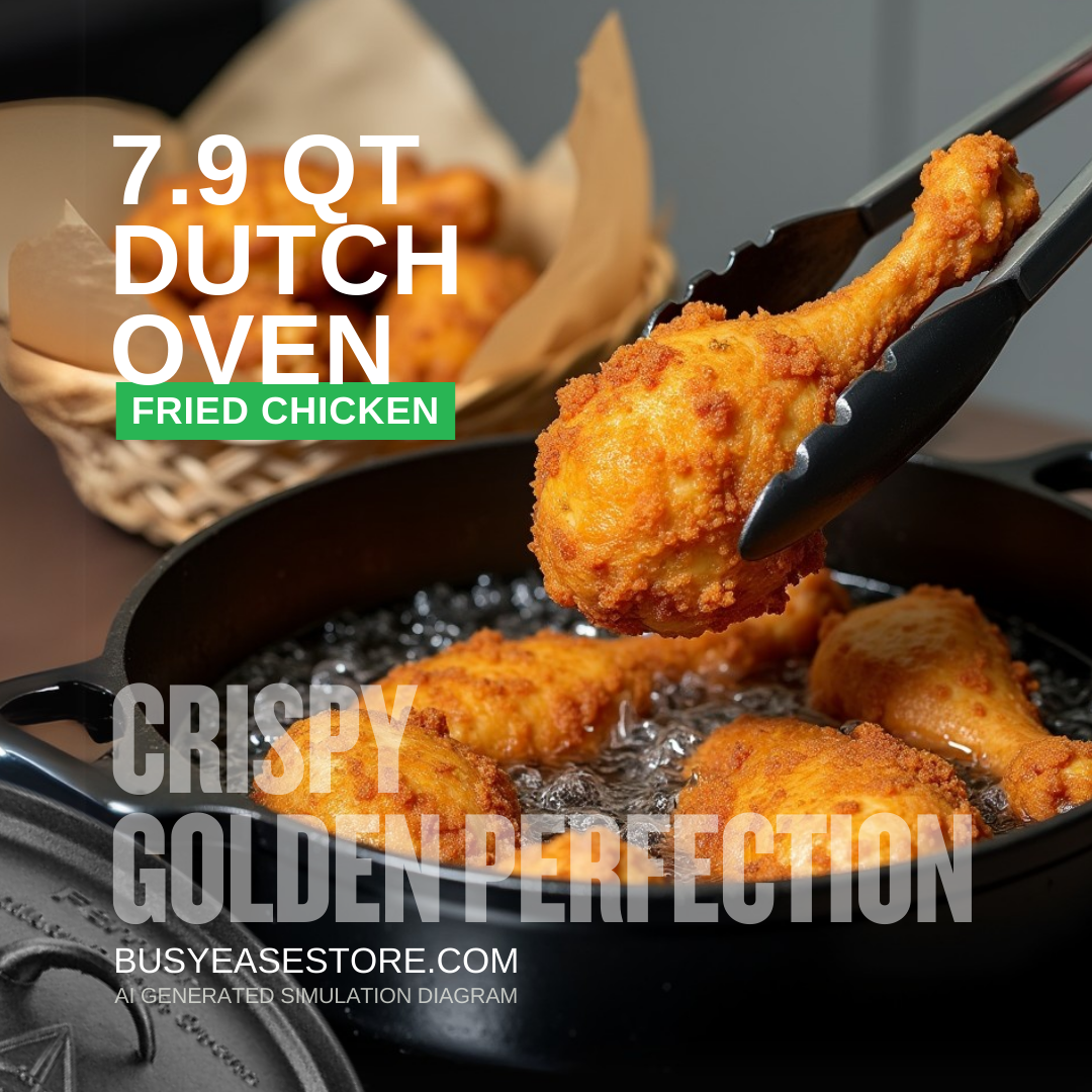 7.5L Dutch Oven with Lid | Cast Iron