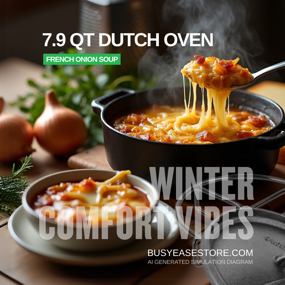 7.5L Dutch Oven with Lid | Cast Iron