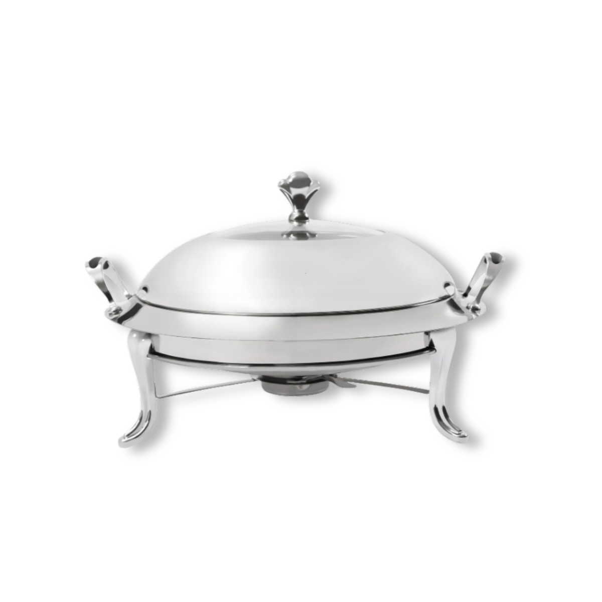3L Round Stainless Steel Chafing Dish | Professional Grade Buffet Server