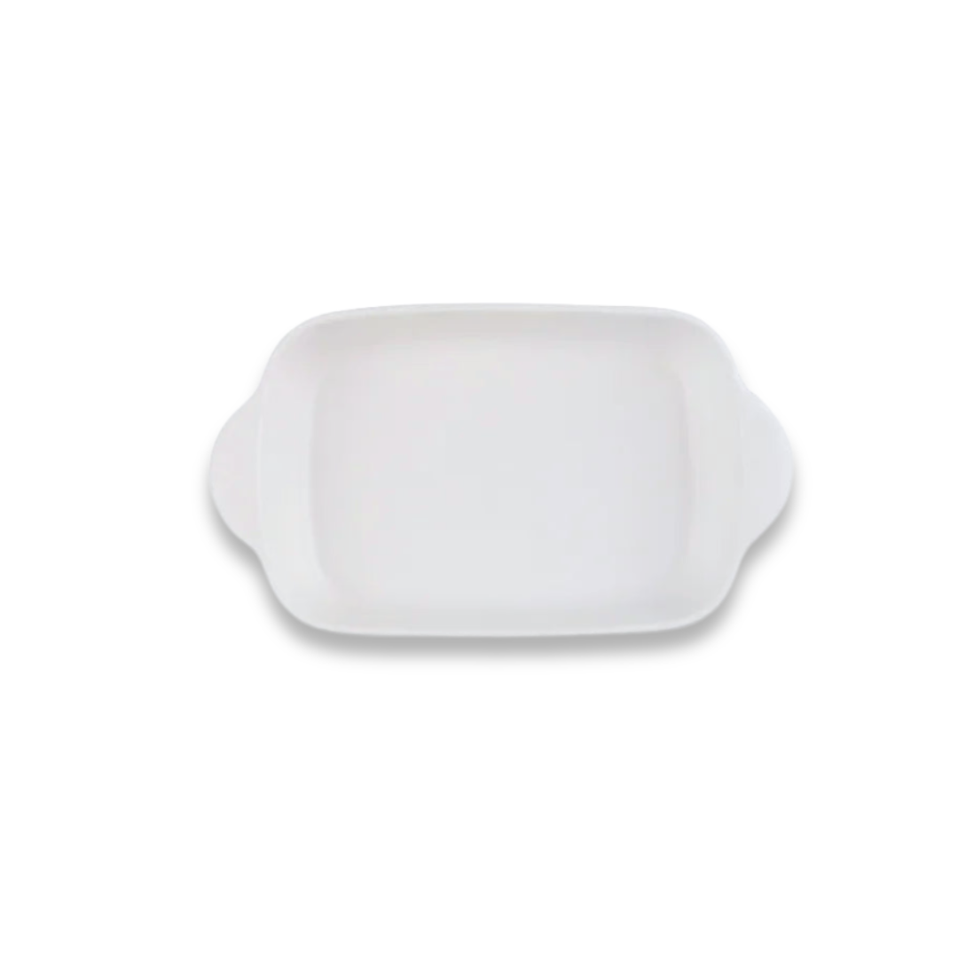 Colorful Ceramic Baking Dish | Rectangular, Dual Handles, Oven Safe