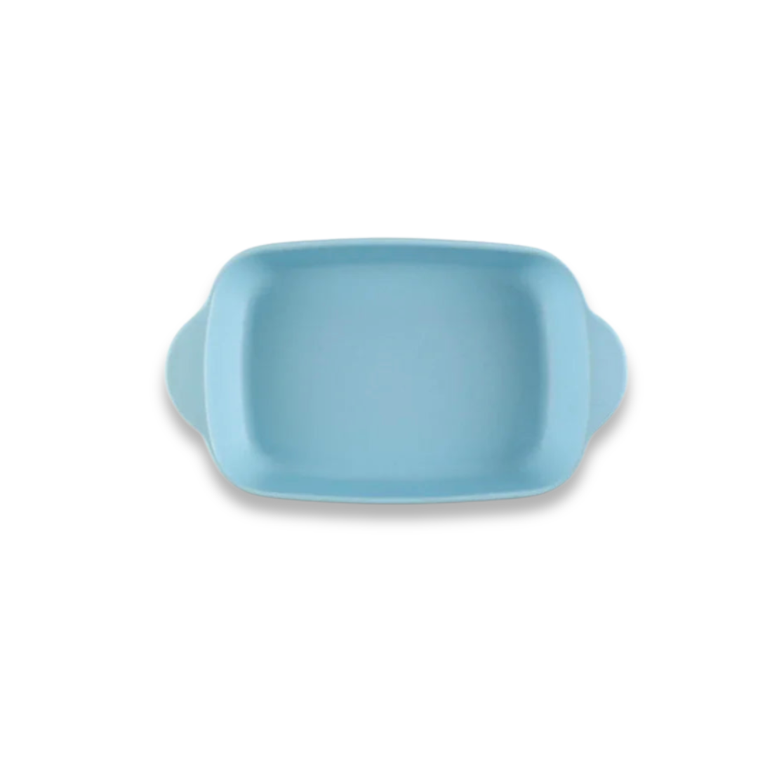 Colorful Ceramic Baking Dish | Rectangular, Dual Handles, Oven Safe