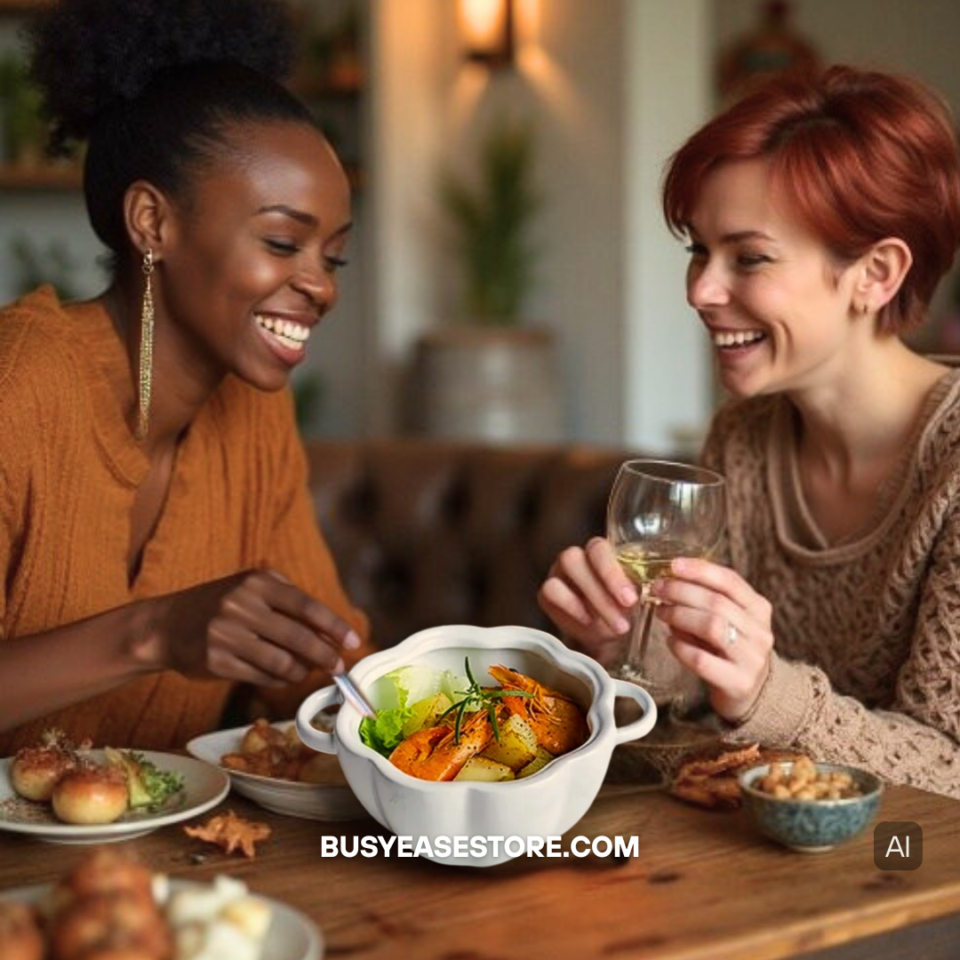 15.2oz Pumpkin-Shaped Ceramic Soup Bowl with Lid | Halloween Décor & Fall Gift (Limited Edition)