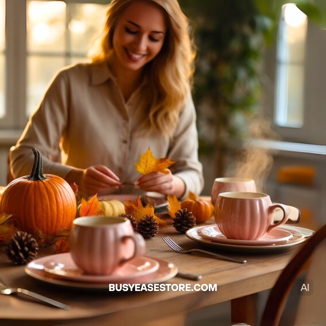 10 oz Pink Pumpkin Coffee Mug | Limited Edition Ceramic Halloween & Fall Gift