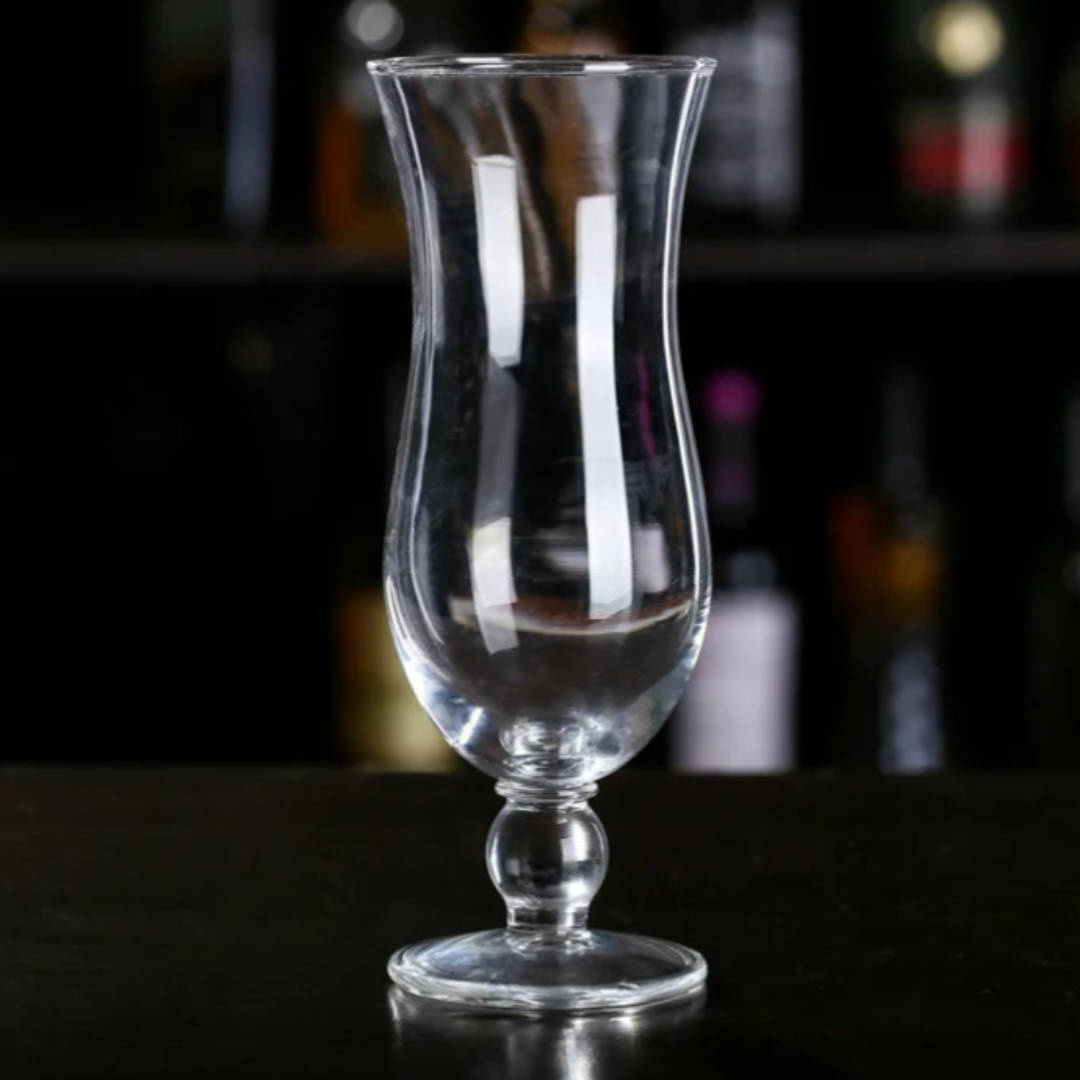 13.5 oz (400 ml) Glass Tall Beverage Cup | Curve-Shape Home Bar