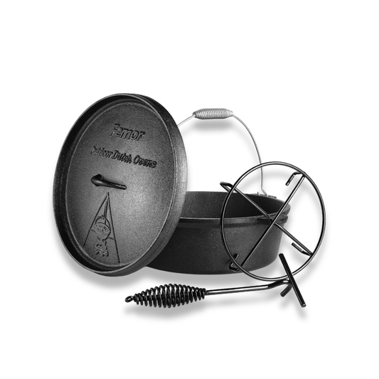 7.5L Dutch Oven with Lid | Cast Iron