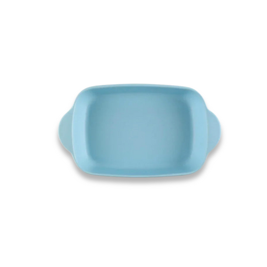 Colorful Ceramic Baking Dish | Rectangular, Dual Handles, Oven Safe