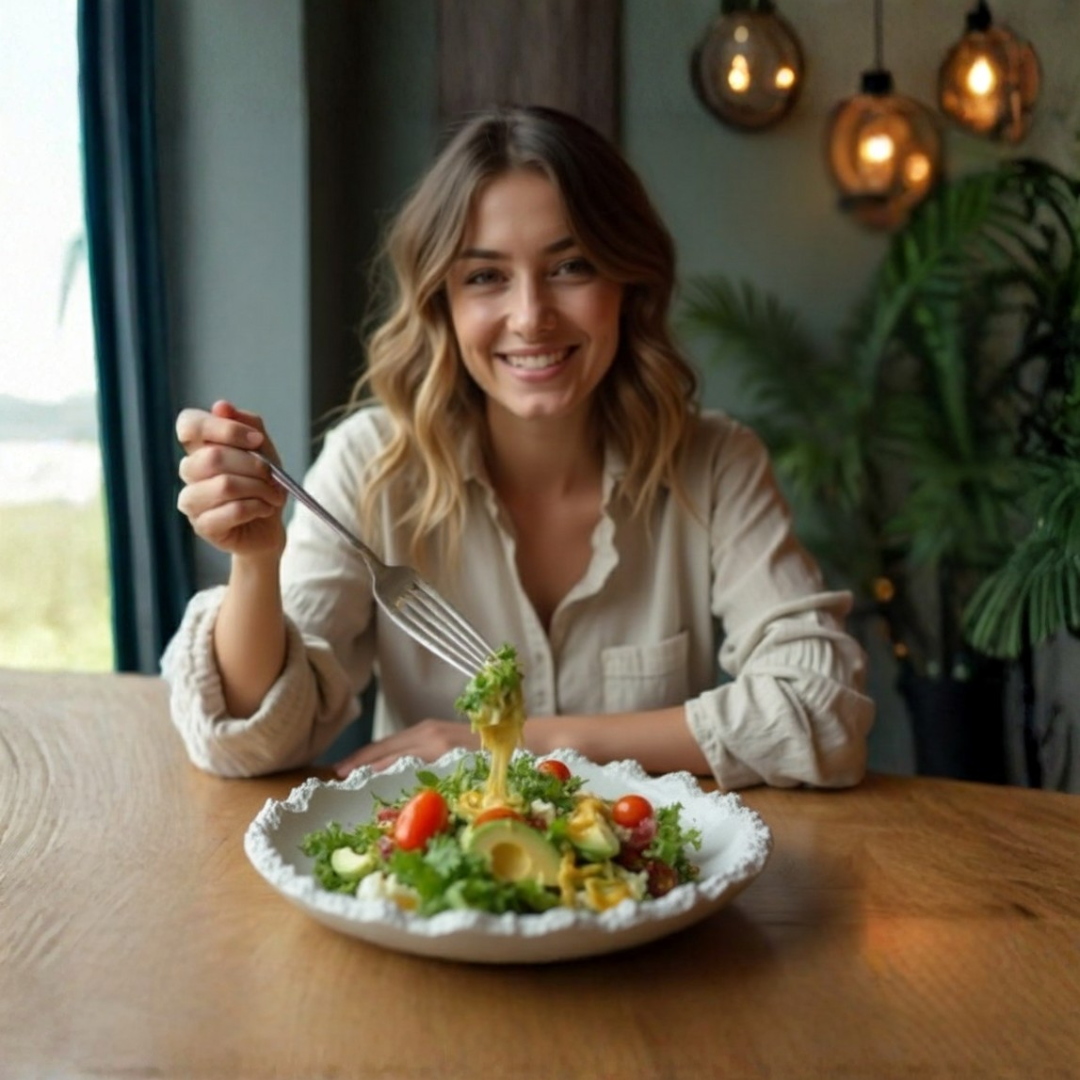 Irregular Rim Ceramic Plate Collection | White Serving Dishes for Salads & Pasta